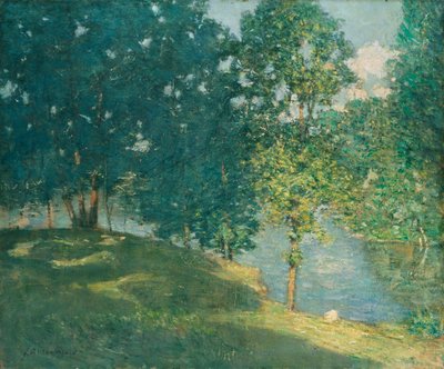 Nachmittag am Teich von Julian Alden Weir